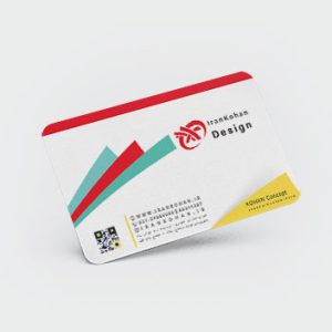 کارت ویزیت سلفون مخملی